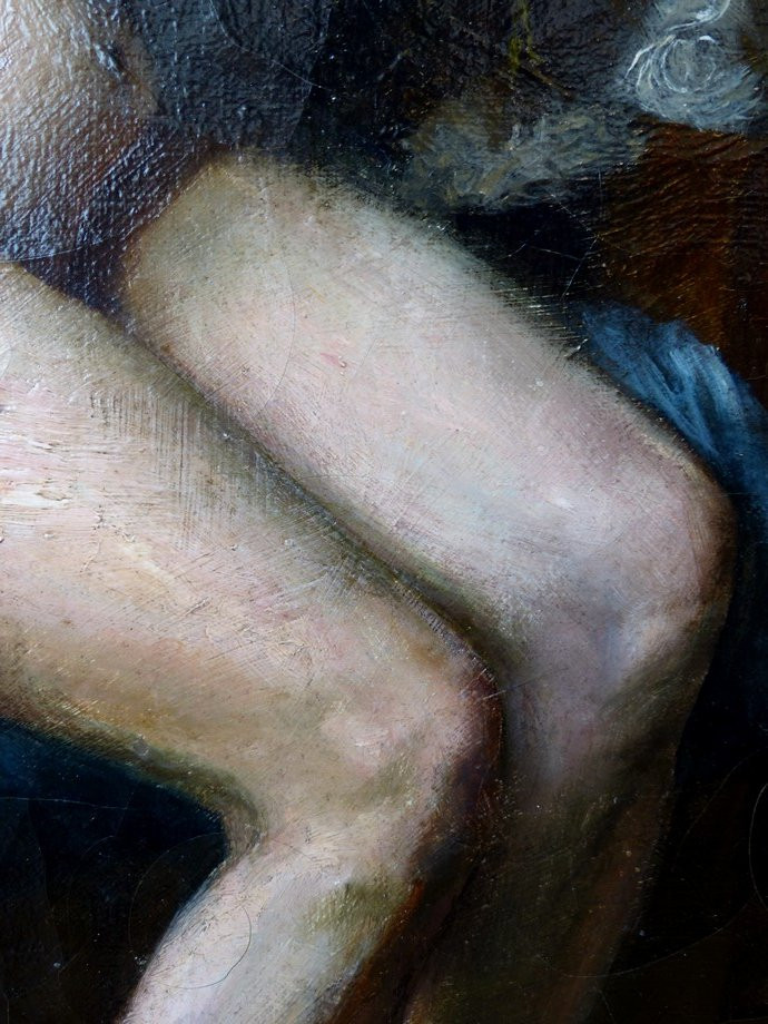 Ecole XIXème, Femme nue -photo-6