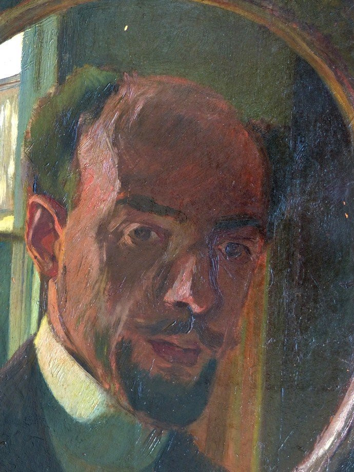 Portrait d'homme  début XXème-photo-3
