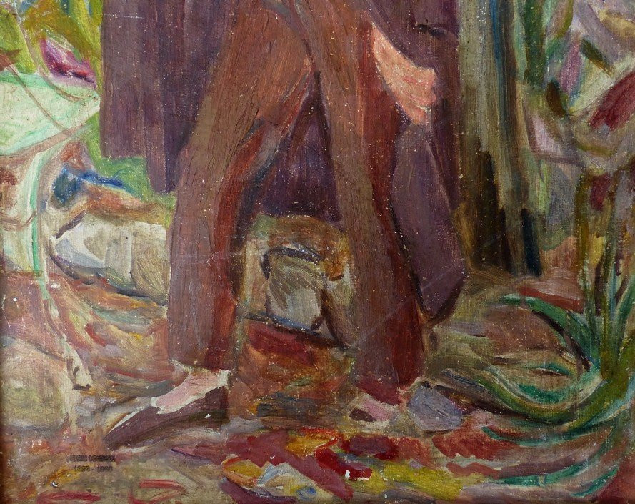 Ecole de Paris, balade en forêt par Henri Duringer-photo-1