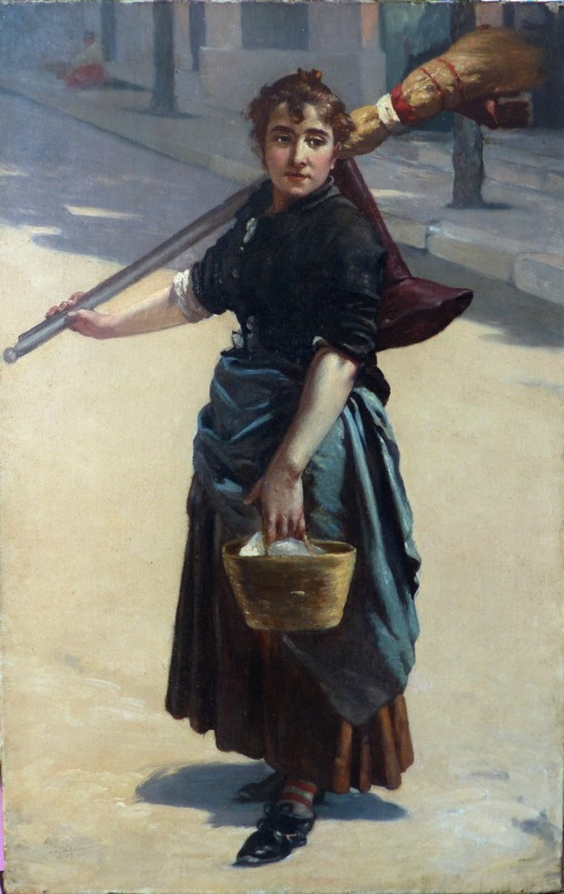 The Sweeper, 19th Century French School