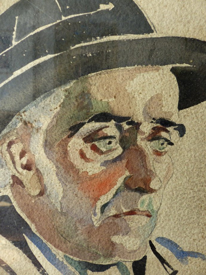 Portrait Of A Breton From The Early 20th Century-photo-3