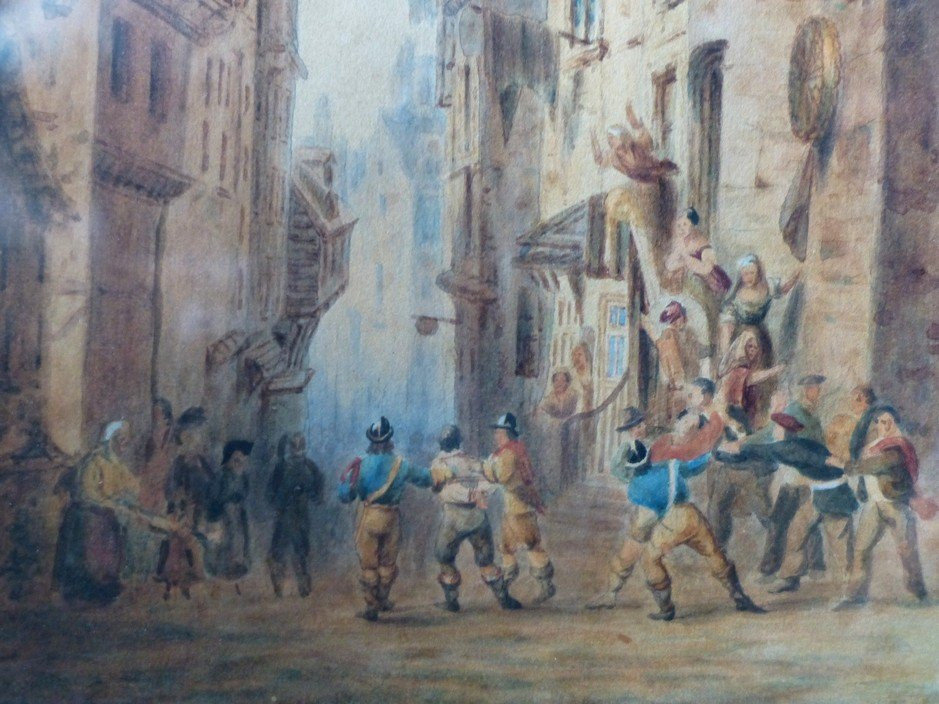 The Convicts Of West Bow In Edinburgh, 19th Century School-photo-3