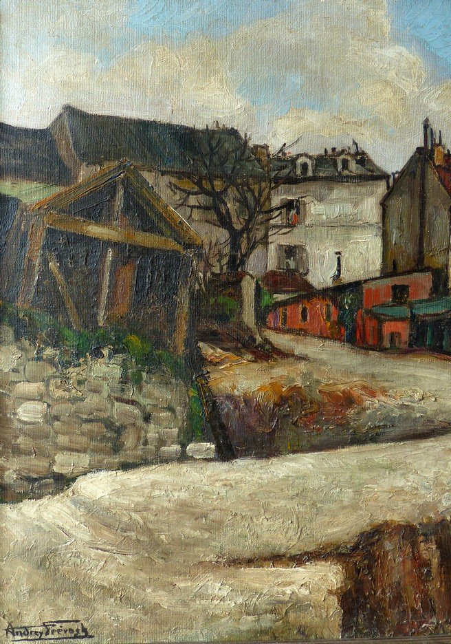 Vue de Montmartre vers 1930-photo-3