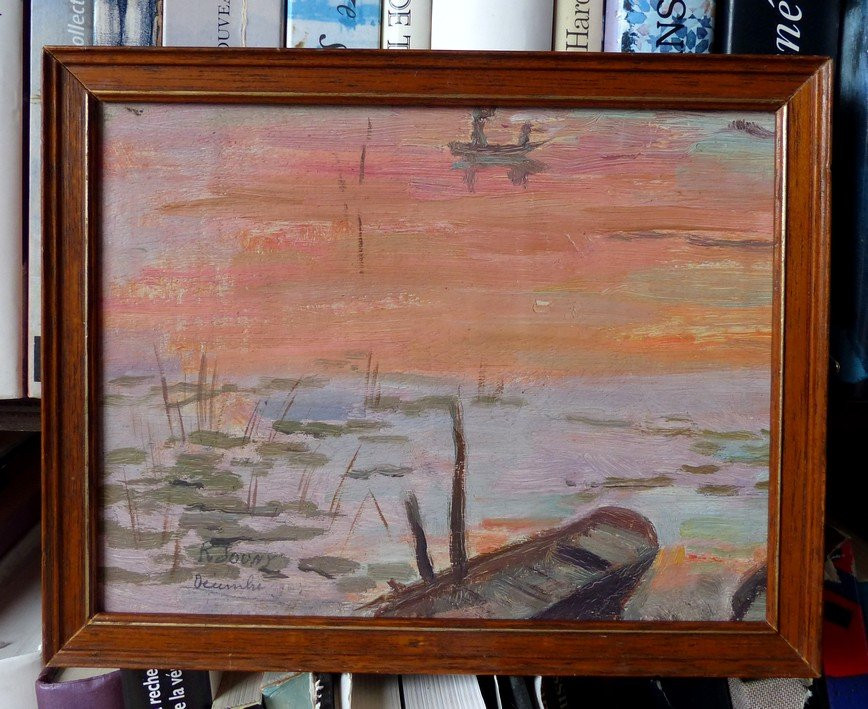 Barques au crépuscule-photo-2