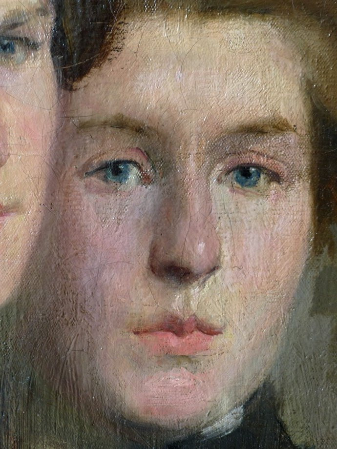 Emmanuel Fougerat (1869-1958), Double Portrait de femmes-photo-2