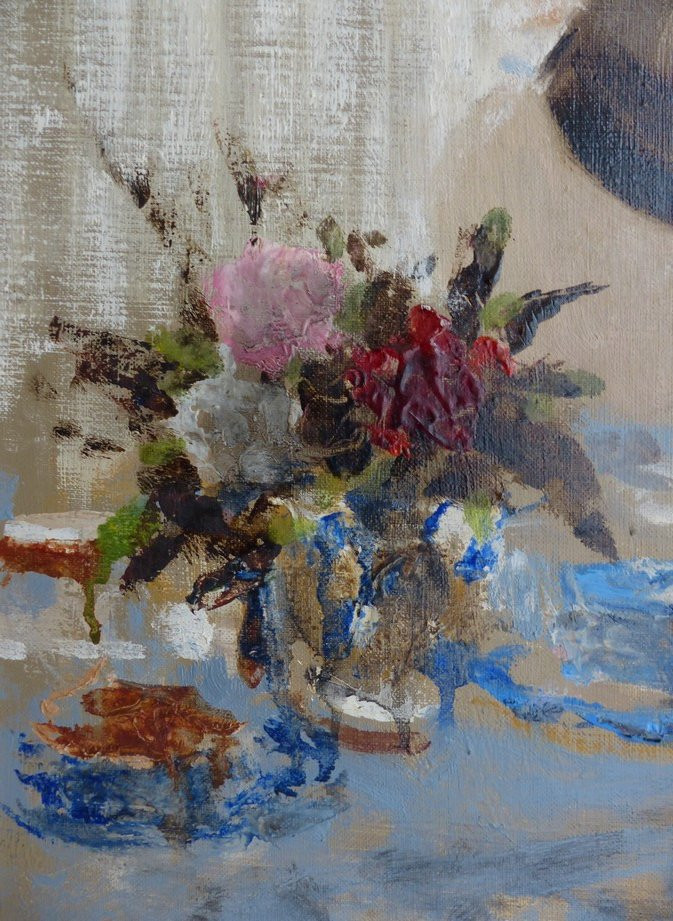 Femme a demi-nue par Pierre Lelong (1908-1984)-photo-2