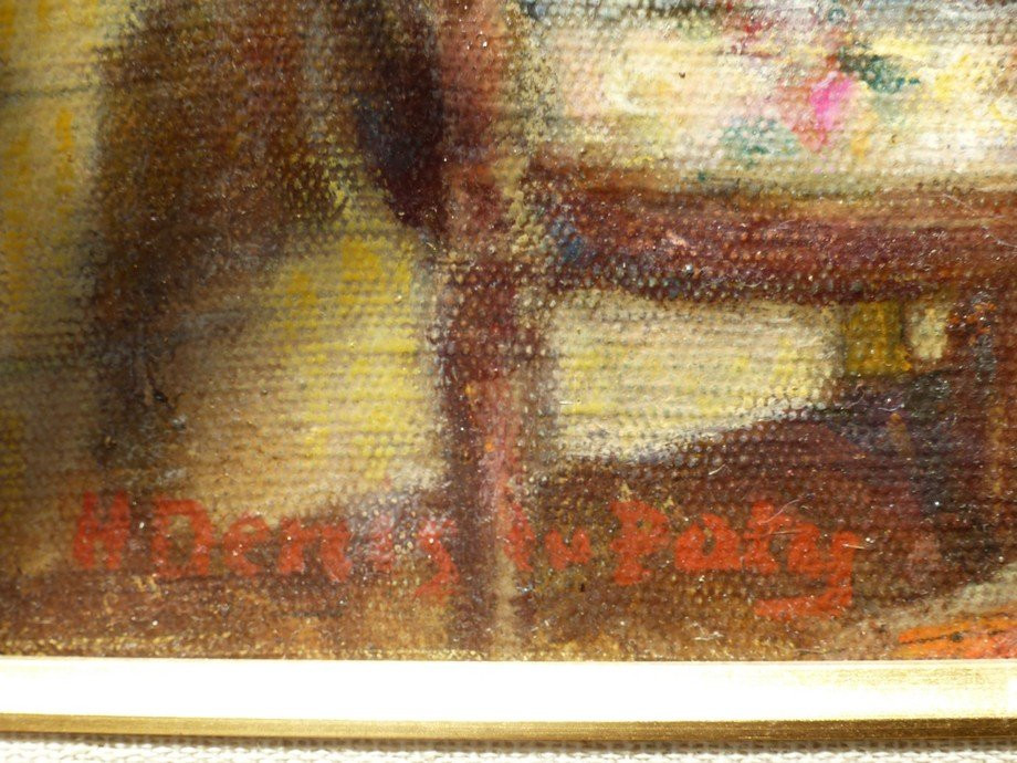 Interior Scene With Blue Vases-photo-3