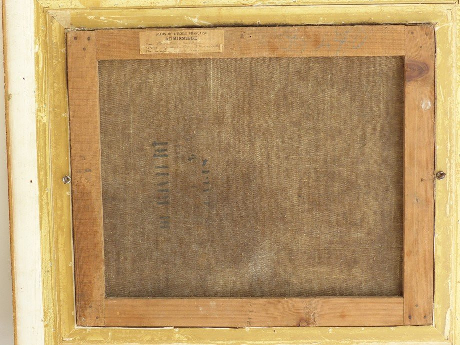 Interior Scene With Blue Vases-photo-4