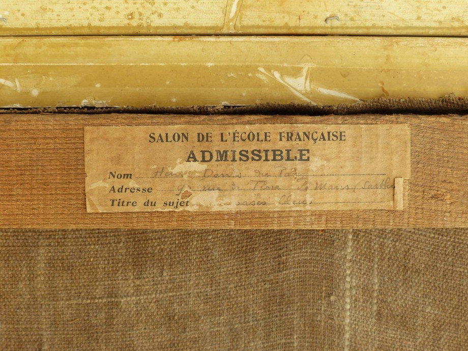 Interior Scene With Blue Vases-photo-5