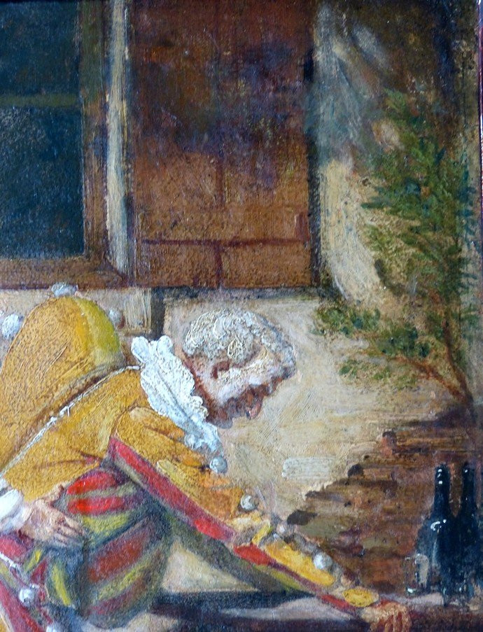 Drunkenness Scene Attributed To Jean Pezous (1815-1885)-photo-5