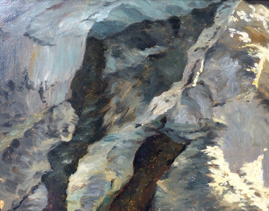 Georges Marie Girardot (1856-1914), The Marine Cave-photo-4