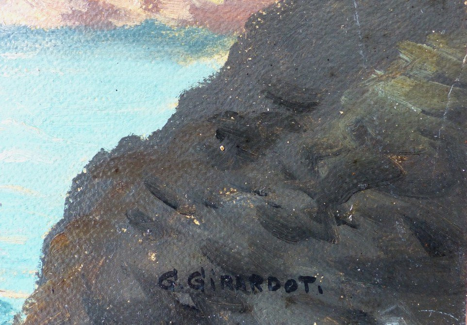 Georges Marie Girardot (1856-1914), The Marine Cave-photo-3