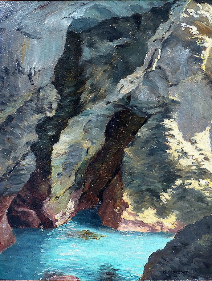 Georges Marie Girardot (1856-1914), The Marine Cave