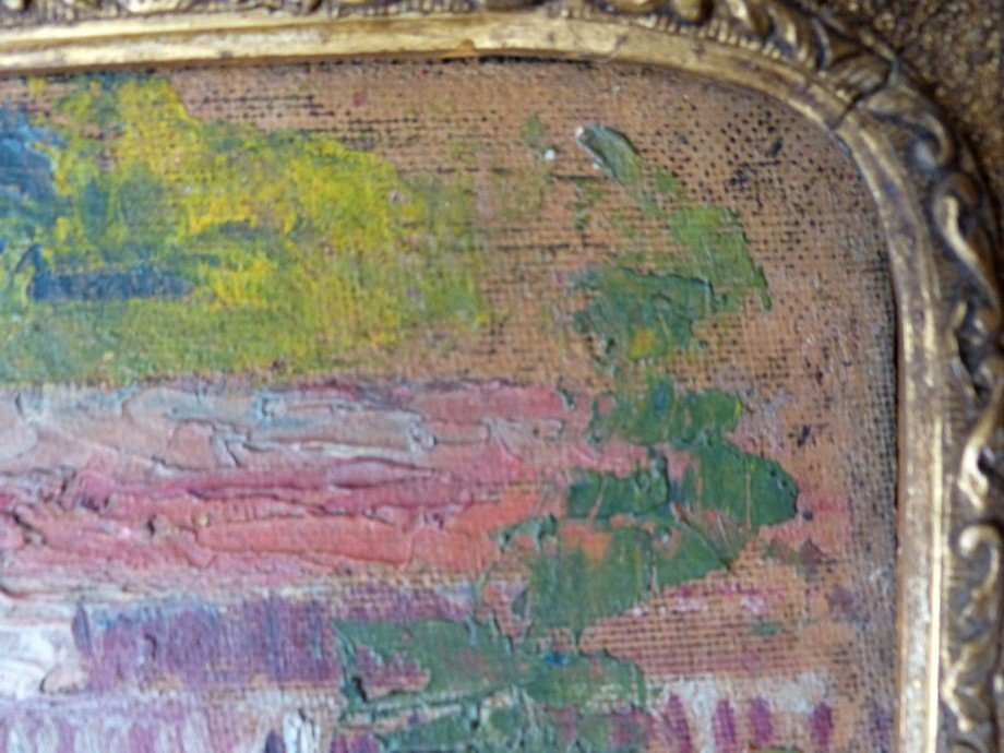 Boat On The Riverbank Around 1910-photo-1