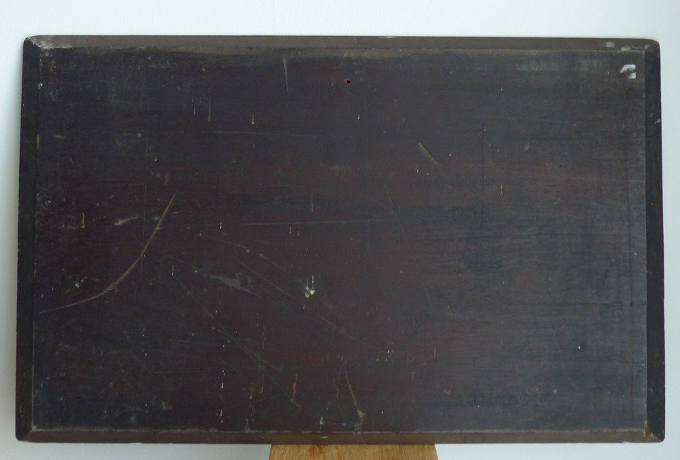 Ecole Française XIXème, berger et son troupeau-photo-4