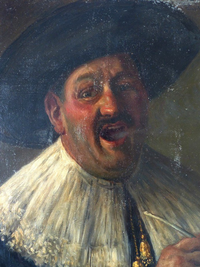 The Dutch Smoker By Emile Mesnager (1880-1940)-photo-3