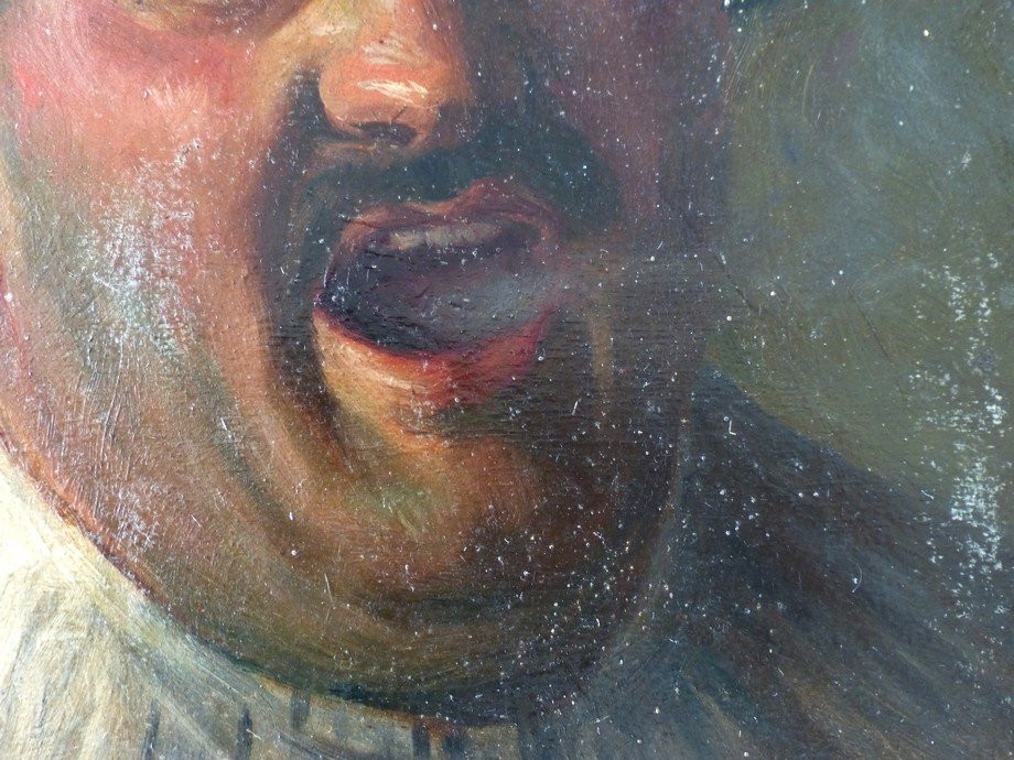 The Dutch Smoker By Emile Mesnager (1880-1940)-photo-1