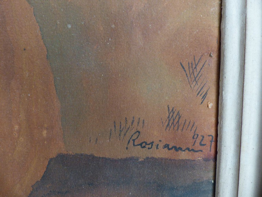 Matei Rosianu (1898-1969), The Woman With The Fruits-photo-1