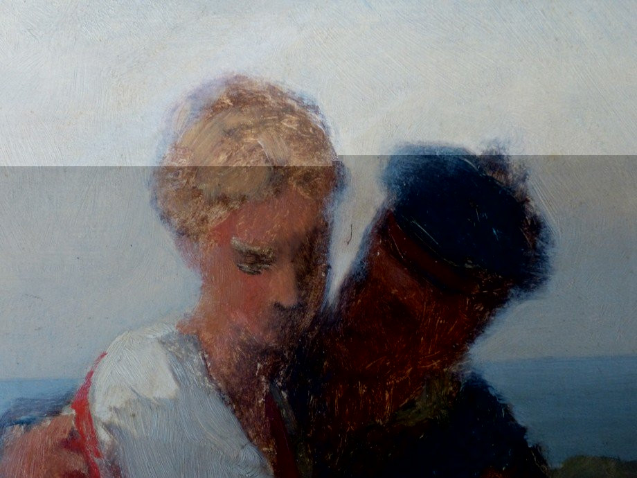 The Sailor's Farewell, French School, 19th Century-photo-1