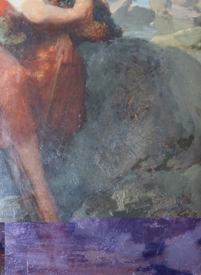 The Sailor's Farewell, French School, 19th Century-photo-2