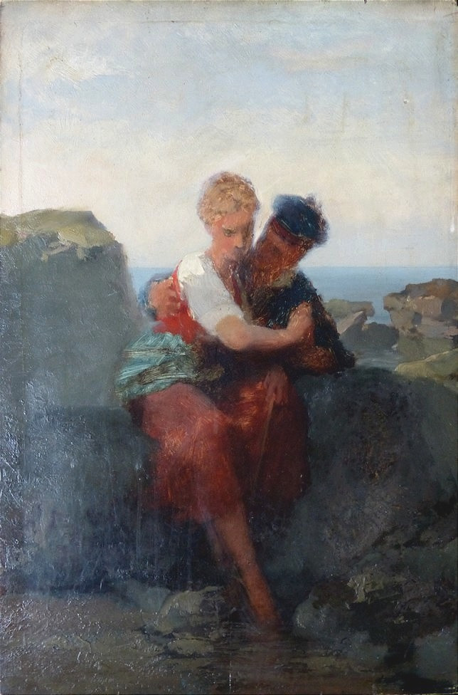 The Sailor's Farewell, French School, 19th Century