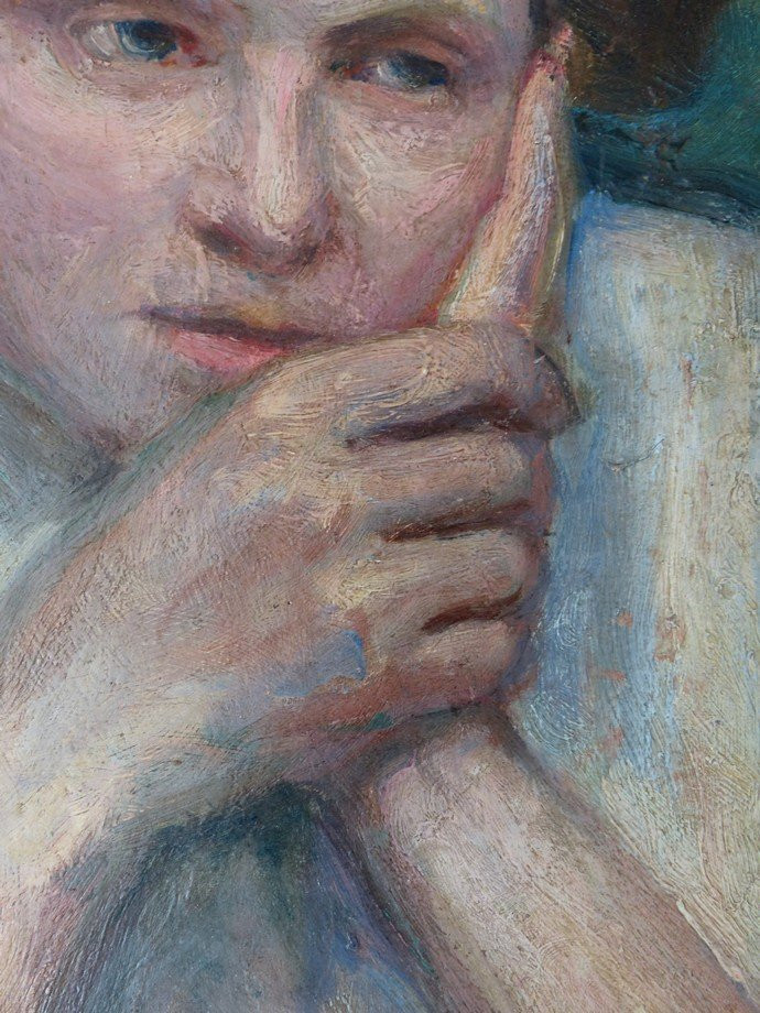 Pensive Woman Circa 1900-photo-1