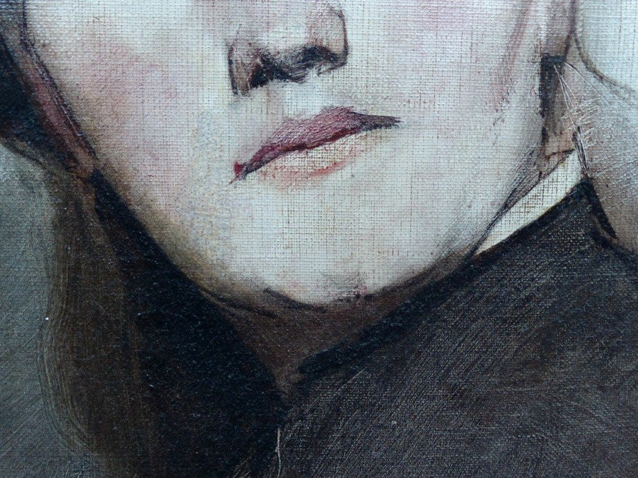 Portrait Of A 19th-century Horsewoman, Circle Of Sargent-photo-2