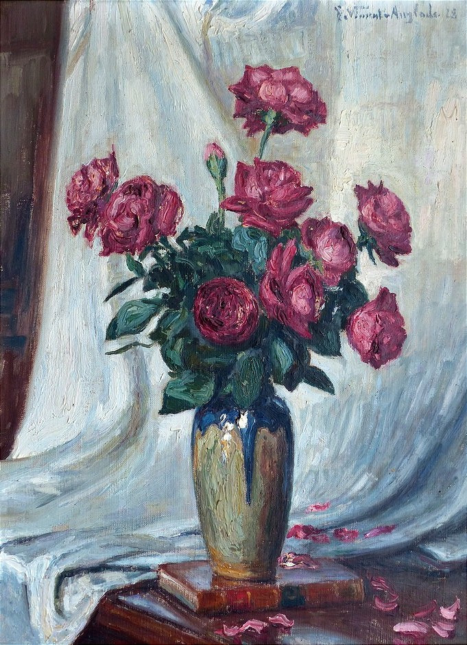 Vincent-anglade, Still Life With Roses