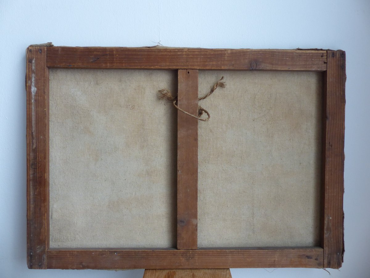 Basque School Around 1920, The Return Of The Workers-photo-5