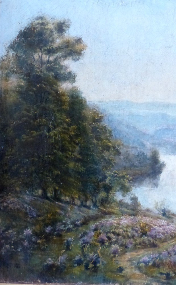 Paysage de Bruyère XIXème-photo-3