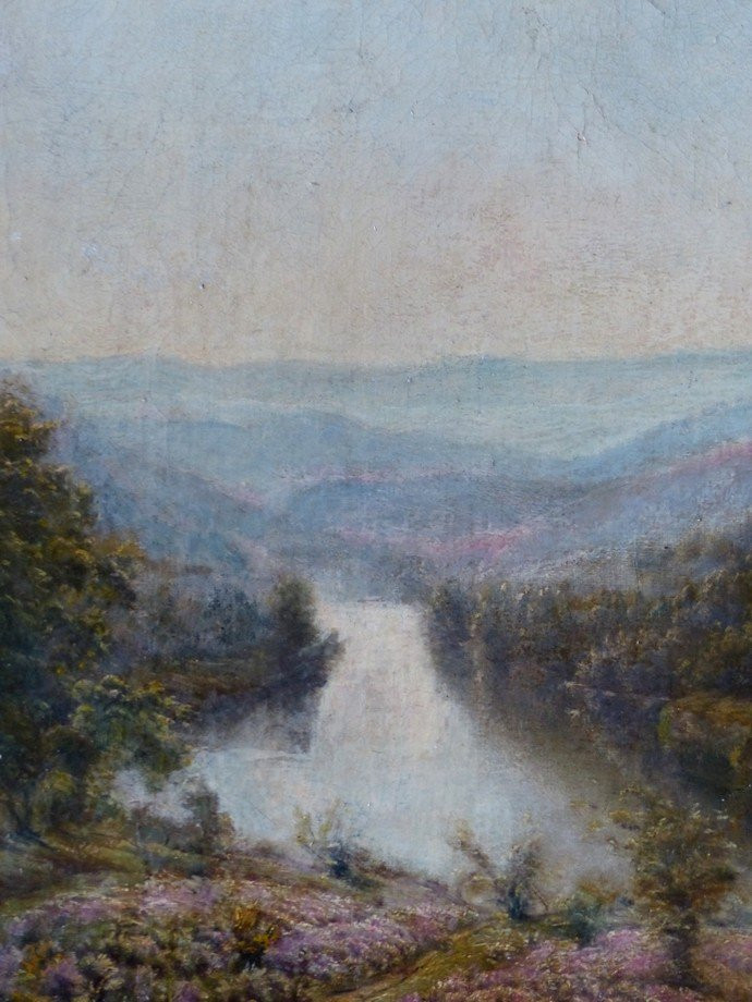 Paysage de Bruyère XIXème-photo-4