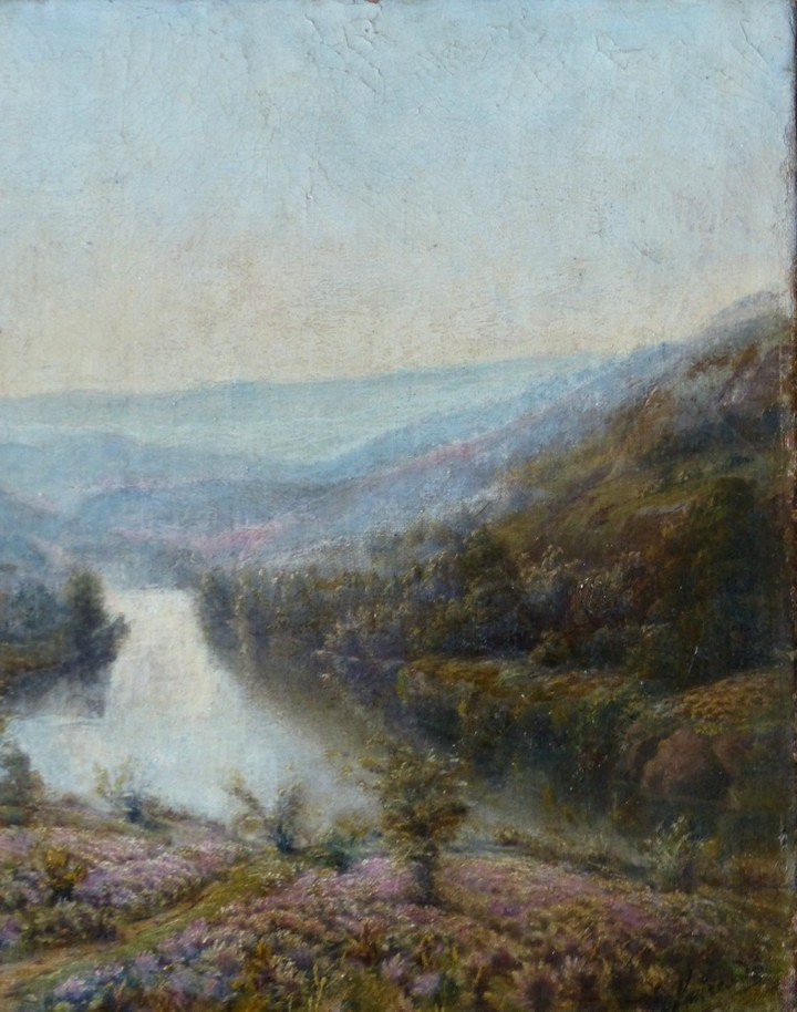 Paysage de Bruyère XIXème-photo-1