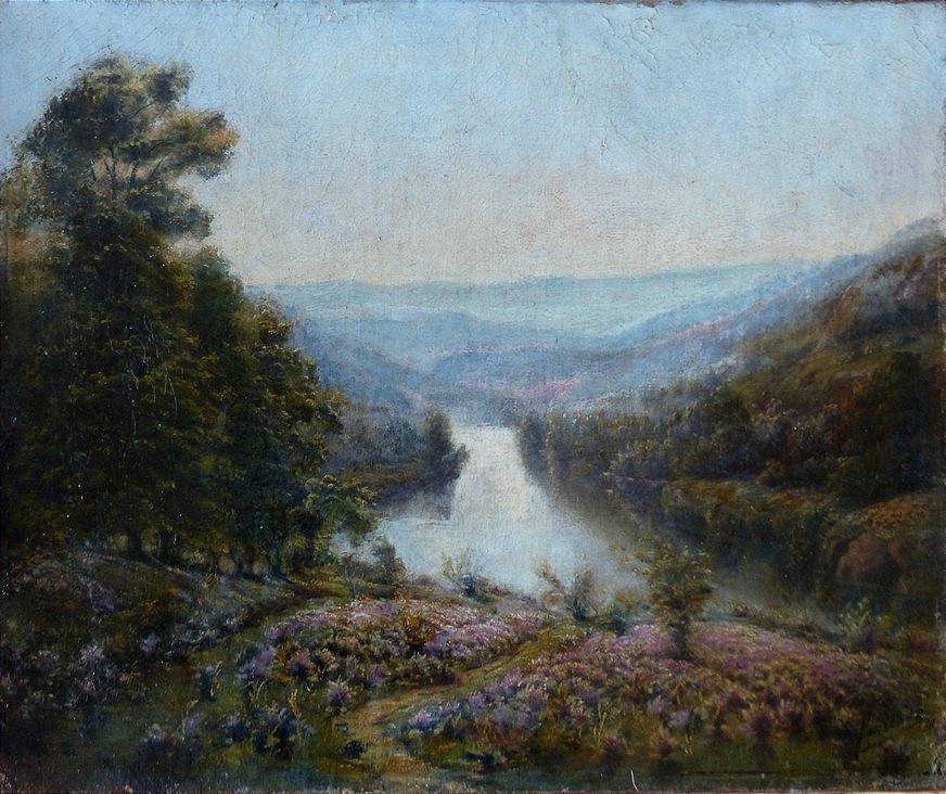 Paysage de Bruyère XIXème