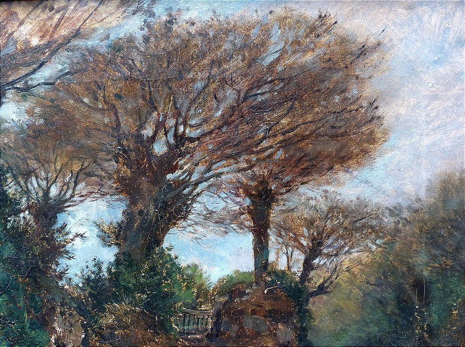 Nap By The Roadside By Jacques Guiaud (1810-1876)-photo-3