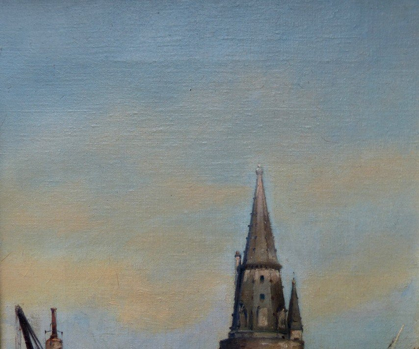 André Dauchez, la tour des quatres sergents à La Rochelle-photo-1