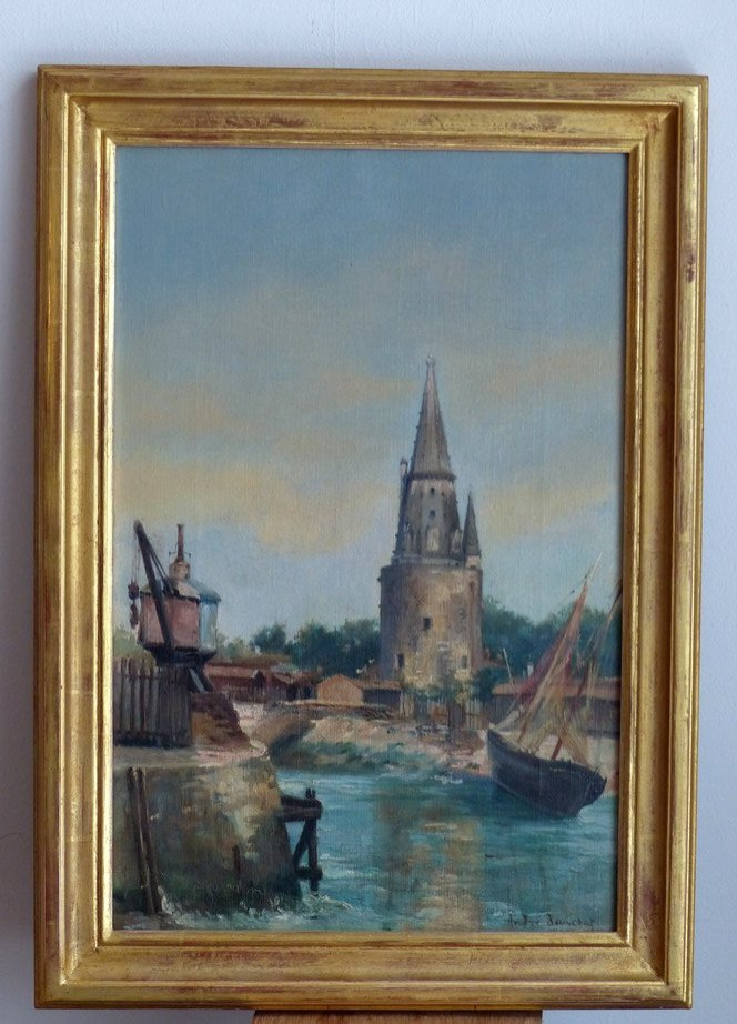 André Dauchez, la tour des quatres sergents à La Rochelle-photo-3