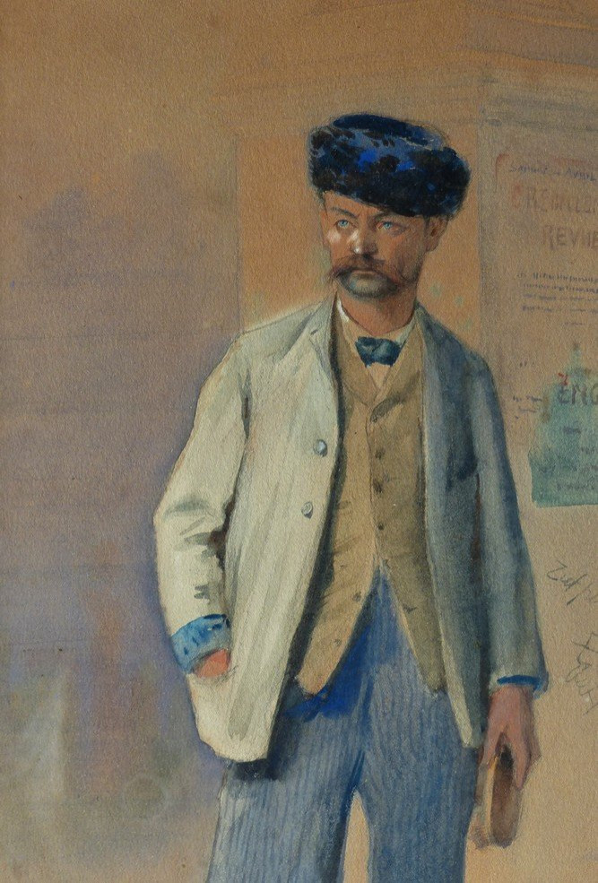 The Shoeshine Boy By Alexis De Broca-photo-3