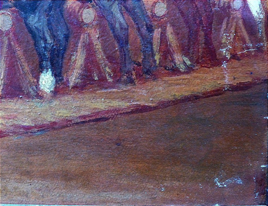 Chevaux dans l'écurie par Armand Durbec-photo-2