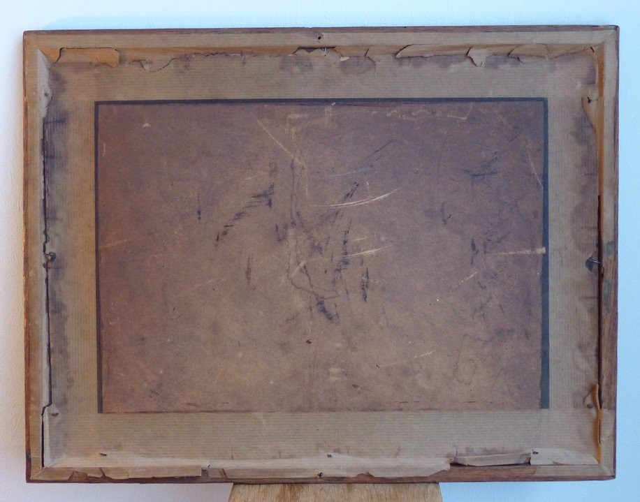 Chevaux dans l'écurie par Armand Durbec-photo-6