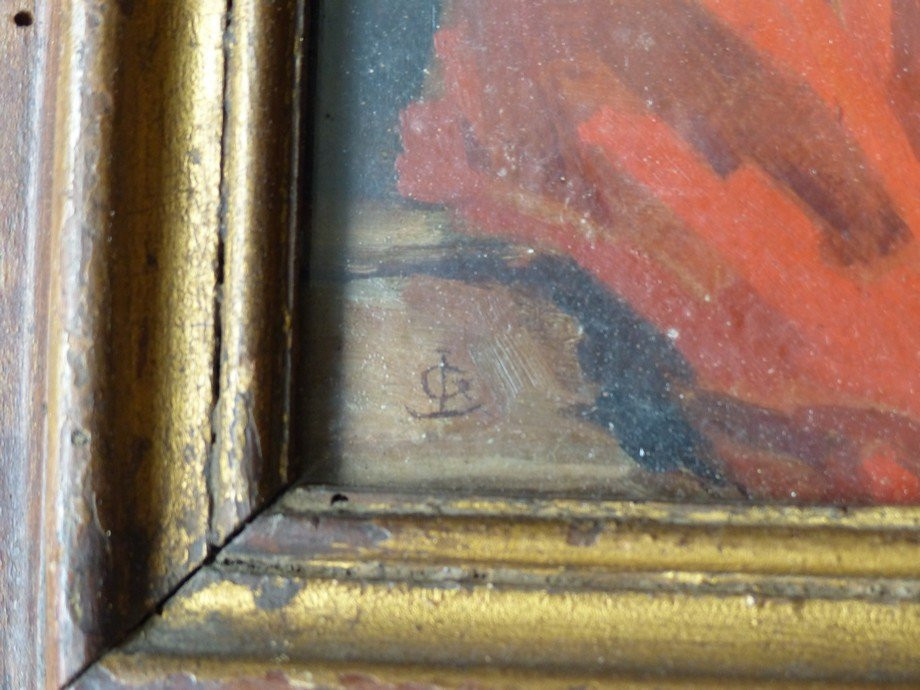 Ecole XIXème, Richelieu face à Marie de Médicis-photo-4