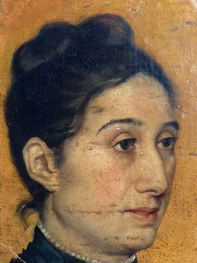 Portrait Of A Woman Circa 1880-photo-3