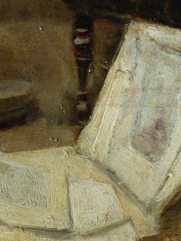 Woman At Her Easel, Entourage Of Maria Bashkirtseff Circa 1870-photo-6