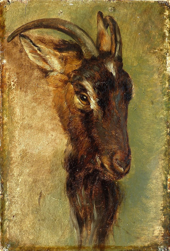 La biquette, étude vers 1850/1860