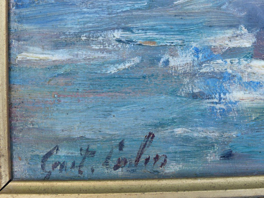 Gustave Colin (1828-1910), Crossing The Pyrenees-photo-2