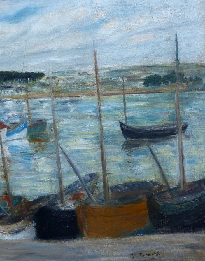 Ecole Bretonne, Tuna Boats In Port-photo-3
