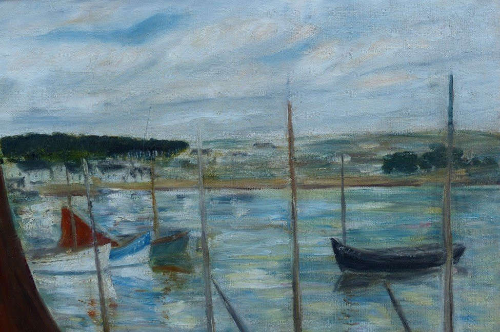 Ecole Bretonne, Tuna Boats In Port-photo-4