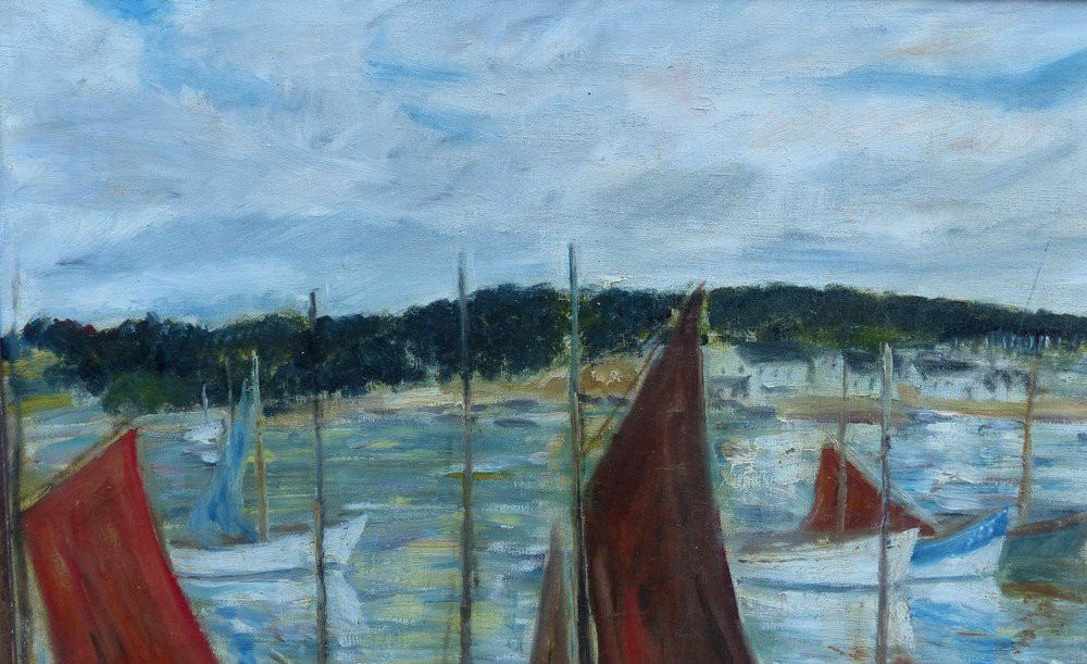 Ecole Bretonne, Tuna Boats In Port-photo-1