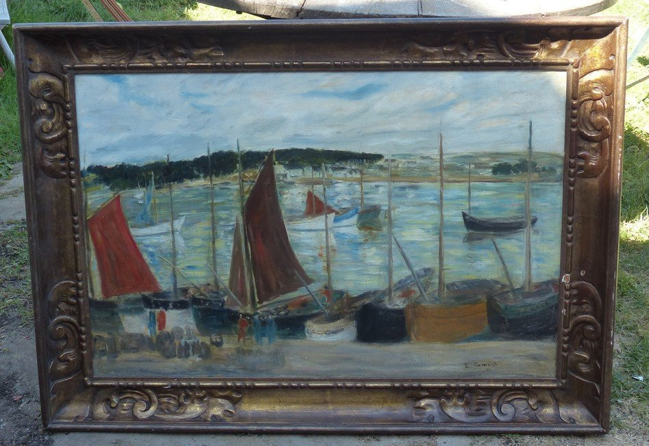 Ecole Bretonne, Tuna Boats In Port-photo-5