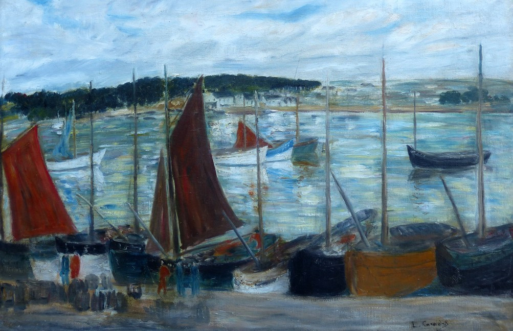 Ecole Bretonne, Tuna Boats In Port