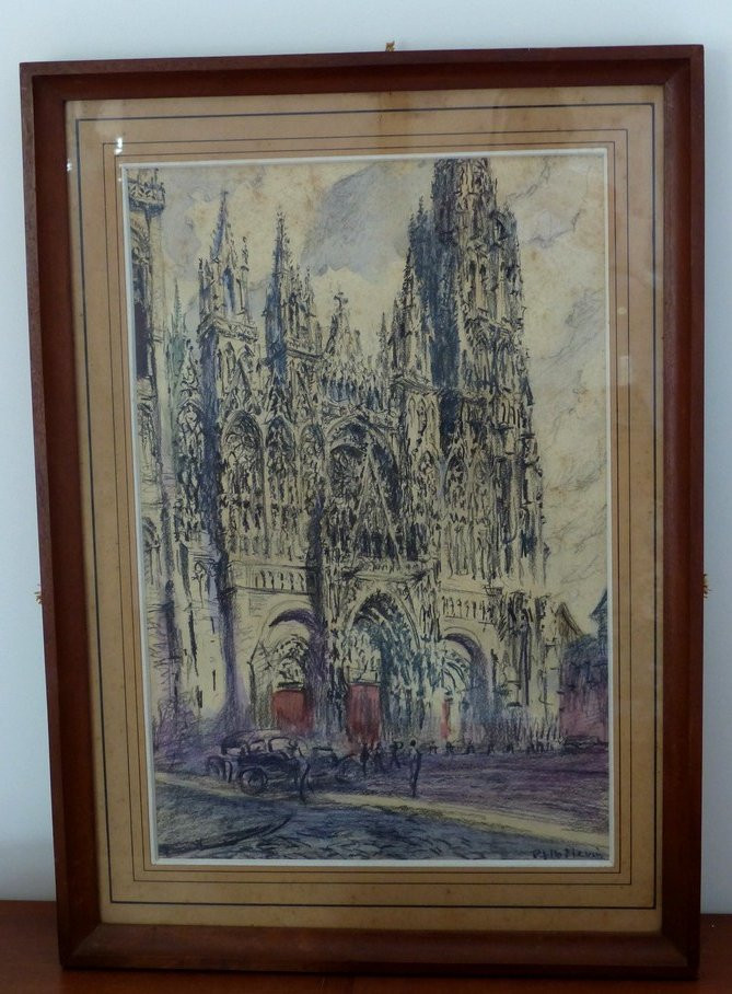 Cathédrale Notre-Dame de Rouen par Pierre Jean Poitevin-photo-2